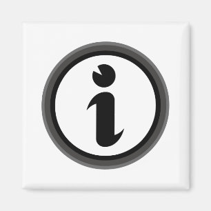 Aimant Symbole d'information