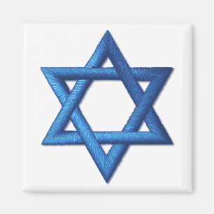 Aimant Symbole israélien juif d'étoile de David