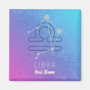 Aimant Symbole Libra Zodiac Star Horoscope Constellation