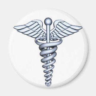 Aimant Symbole Médicale Argent