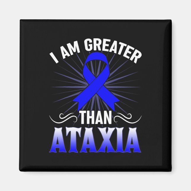 Aimant Symbole neurologique Ataxia Sensibilisation Hémiat (Devant)