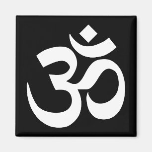 Aimant Symbole noir et blanc