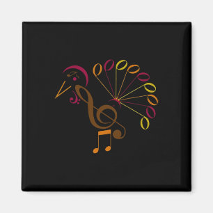Aimant Symbole note de musique Turquie Maître de musique