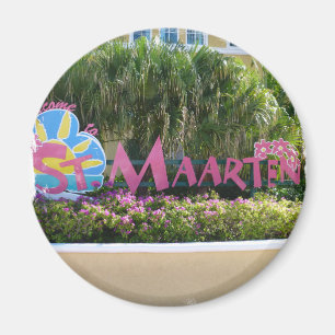 AIMANT SYMBOLE SAINT-MARTIN