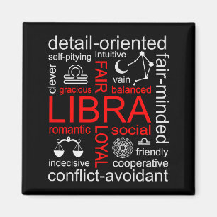 Aimant SYMBOLE Zodiaque Libra