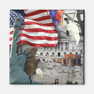 Aimant Symboles américains