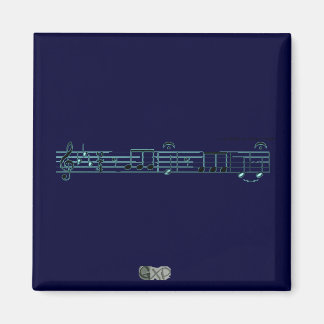 Aimant Symphonie Beethoven No 5 (Bleu)