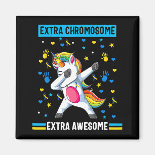 Aimant Syndrome de Unicorn Down conscience extra chromoso
