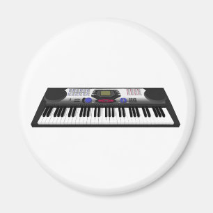 Aimant Synthèse du clavier moderne : modèle 3D :