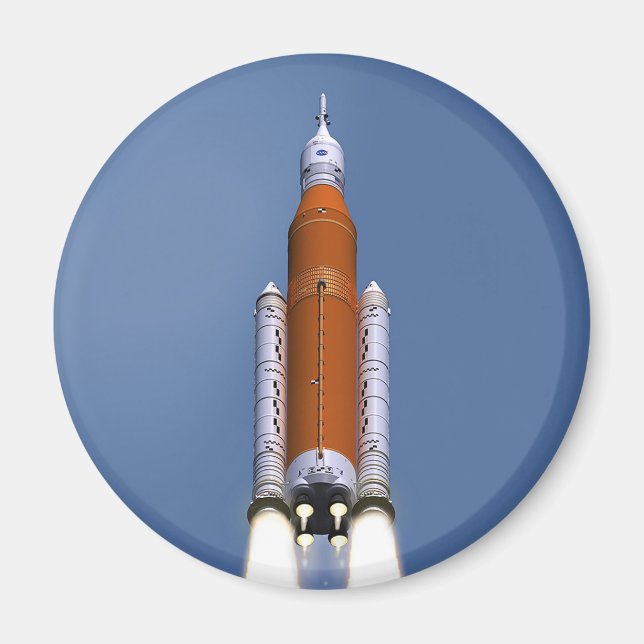 Aimant Système de lancement spatial SLS de la NASA (Devant)