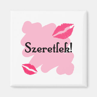 Aimant Szeretlek - Hongrois Je vous aime