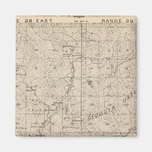 Aimant T1617S R2829E Carte de la section du comté de Tul