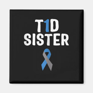 Aimant T1d Soeur Sensibilisation au diabète Type 1 Pancre