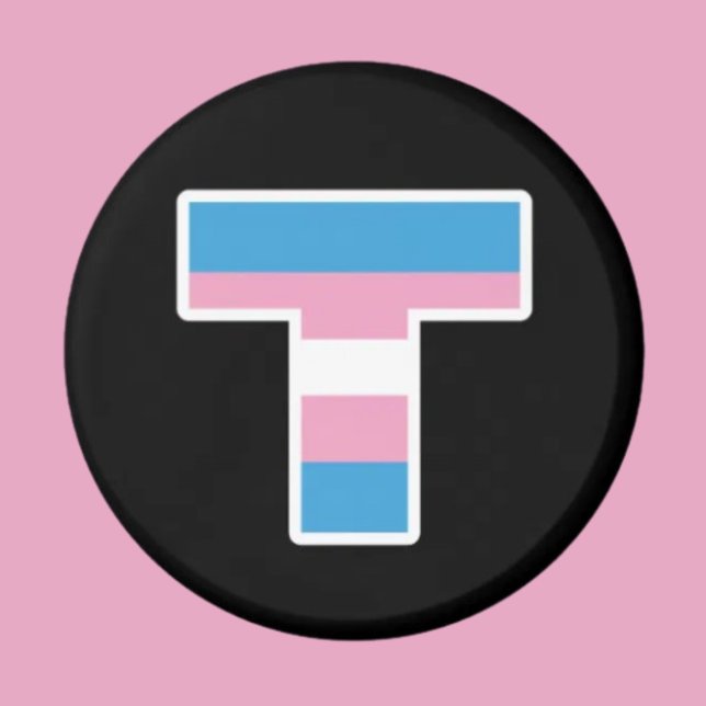 Aimant T Capitale de la Fierté Trans (Créateur téléchargé)