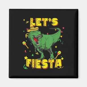 Aimant T Rex Cinco De Mayo Shirt Tyrannosaurus Dinosaur L