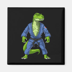 Aimant T-rex Dinosaur Jiu-jitsu Judo Ninja Arts martiaux