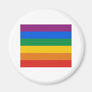 Aimant T-shirt de drapeau de gay pride