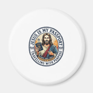 Aimant T-shirt de missions mondiales missionnaire Jésus c