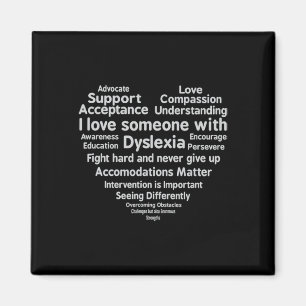 Aimant T Shirt de soutien au Mois de la sensibilisation