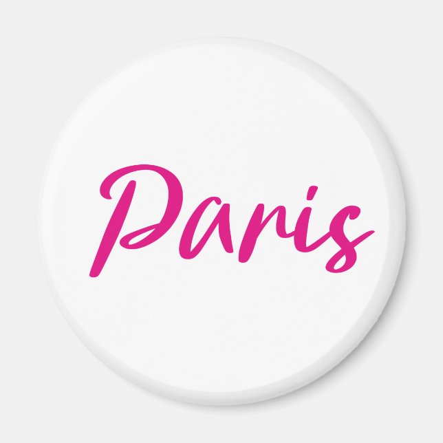 Aimant T-shirt PARIS (Devant)