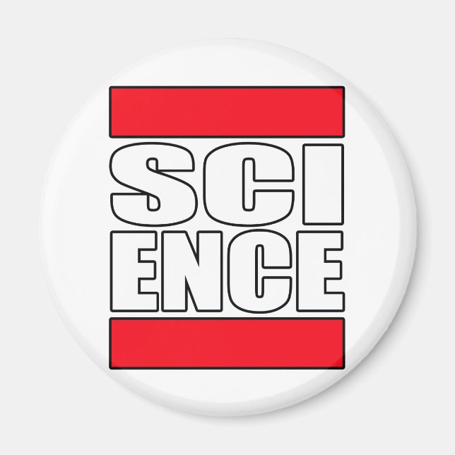 Aimant T-shirt Science (Devant)