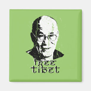 Aimant T-shirt Tibet libre