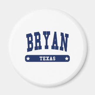 Aimant T-shirts Bryan Texas College Style