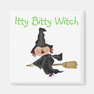 Aimant T-shirts décousus et cadeaux de sorcière d'Itty
