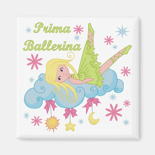 Aimant T-shirts et cadeaux de ballerine de Prima