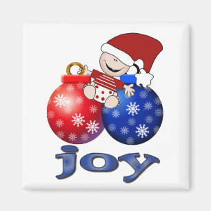 Aimant T-shirts et cadeaux de Noël pour bébé