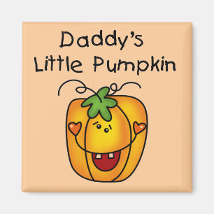 Aimant T-shirts et cadeaux de papa's Little Citrouille