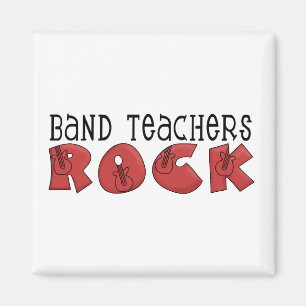 Aimant T-shirts et cadeaux de roche de professeurs de