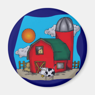 Aimant T-shirts et cadeaux de vache à enfants