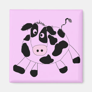 Aimant T-shirts et cadeaux de vache à ferme