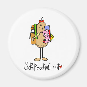 Aimant T-shirts et cadeaux d'écrou de Scrapbooking