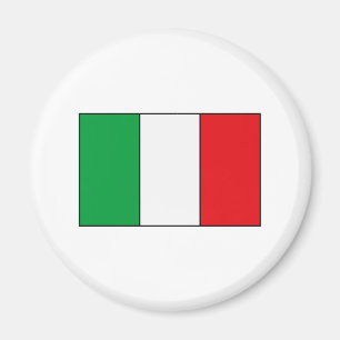 Aimant T-shirts et cadeaux italiens de drapeau