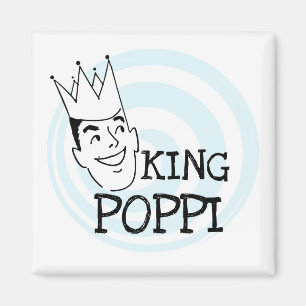 Aimant T-shirts et cadeaux King Poppi
