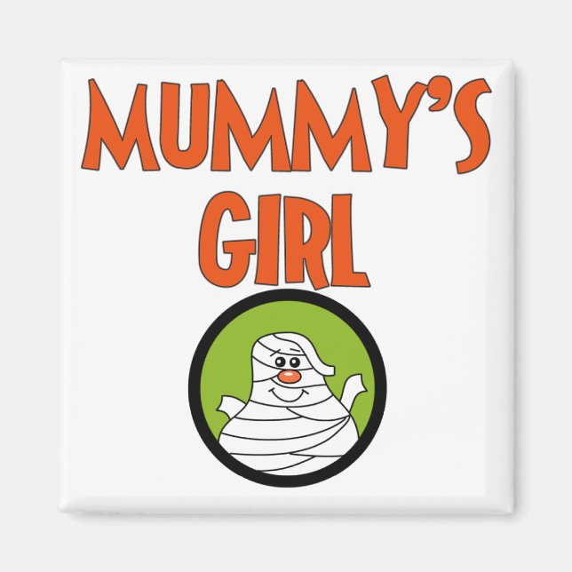 Aimant T-shirts et cadeaux pour filles de maman (Devant)