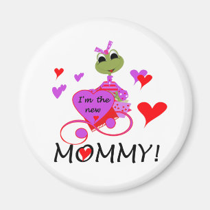 Aimant T-shirts et cadeaux pour maman nouvelle grenouille