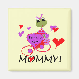 Aimant T-shirts et cadeaux pour maman nouvelle grenouille