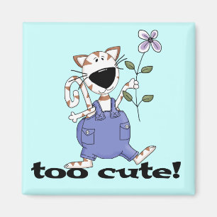 Aimant T-shirts et cadeaux trop mignons de chat de Kitty