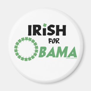 Aimant T-shirts et swag d'Obama irlandais