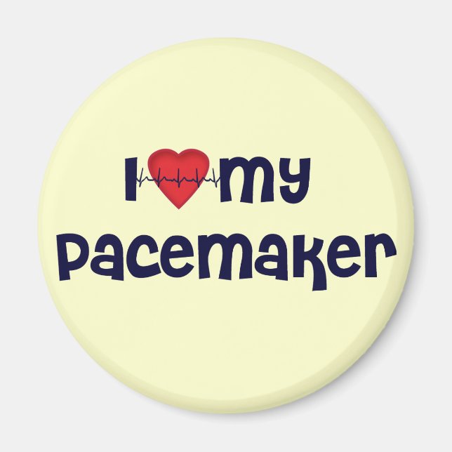 Aimant T-shirts Pacemaker | Obtenir des cadeaux (Devant)