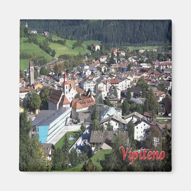 Aimant TAA008 VIPITENO - Panorama - Italie - Réfrigérateu (Devant)