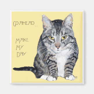 Aimant Tabby Cat - Faire ma journée