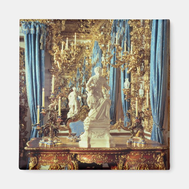 Aimant Table et statue de Louis XV (Devant)