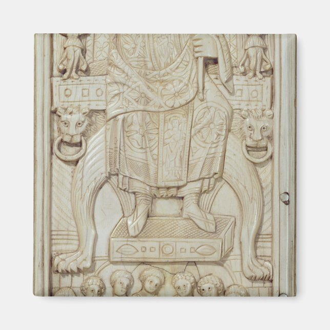 Aimant Table ronde du diptyque du consul Areobindus (Devant)