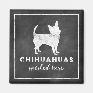 Aimant Tableau vintage ici corrompu par chiwawas