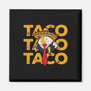 Aimant Taco Trump chasse toujours le poulet drôle Trump