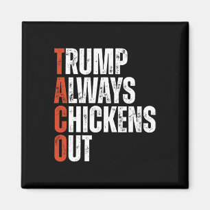Aimant Taco Trump Dit Toujours Que Le Tarif Est Drôle